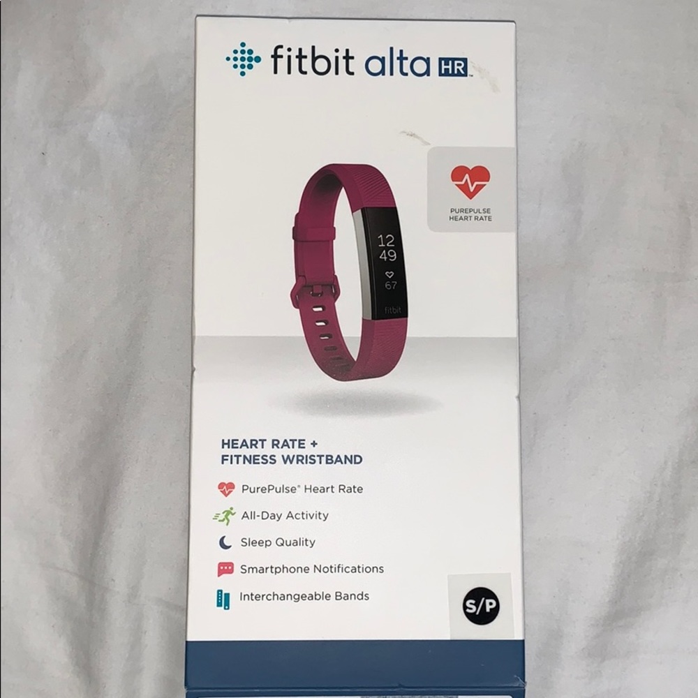 BRAND NEW ONLY OPENED FITBIT ALTA HR IN FUCHSIA